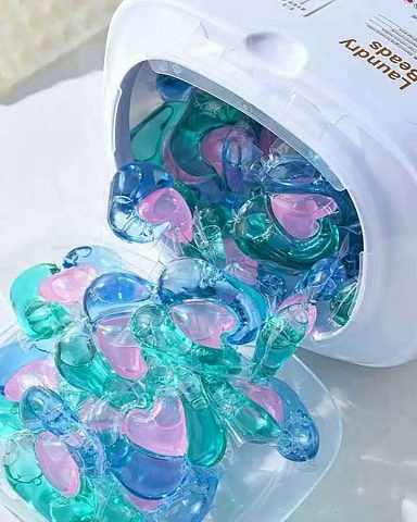 Капсулы для стирки Laundry Beads 3в1 50шт (Vladabeauty)