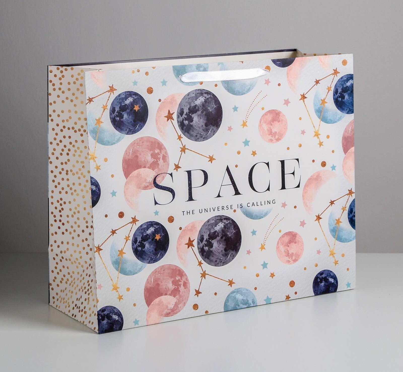 Пакет ламинированный «Космос», XL 49 × 40 × 19 см