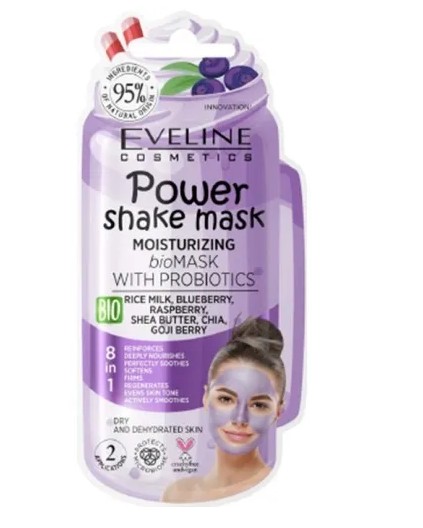 Увлажняющая Bioмаска С Пробиотиками Серии Power Shake Mask, 10Мл/