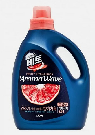 LION BEAT Aromawave Bottle(citrus) Концентрированное жидкое средство для стирки 