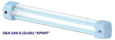 Облучатель Кронт ОБН-150-C-(2x30) с лампами, с таймером