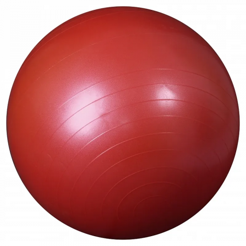 Мяч гимнастический красный (Фитбол) Ортосила L 0165 b, диаметр 65 см