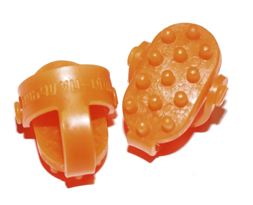 Массажер медицинский Торг Лайнс для тела Чудо-пальчик (комплект 2шт.) (оранжевый) ВЫВОДИМ