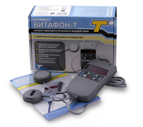 Аппарат Витафон-Т виброакустического воздействия с цифровой индикацией и таймером