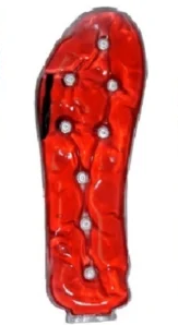 Грелка Стелька (комплект из 2 шт) (красная)