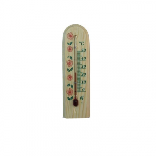 Термометр Комнатный на деревянной основе - ТСК-9 - Еврогласс.