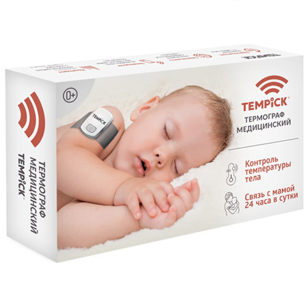 Интеллектуальный термограф для комфортного мониторинга температуры тела ребенка TEMPICK