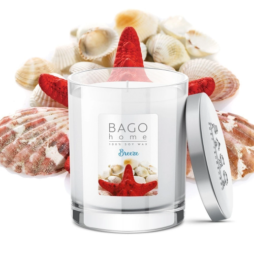 Бриз BAGO home ароматическая свеча 132 г