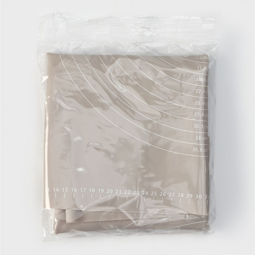 Коврик с разметкой Доляна «Капучино», силикон, 70×50 см, цвет бежевый