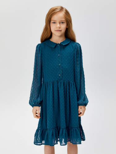 Платье детское для девочек Sunny темно-синий
