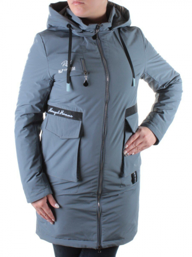 21-65 GRAY/BLUE Куртка демисезонная женская AiKESDFRS размер M - 44 российский