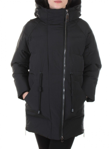 9932 BLACK Куртка демисезонная женская VI&VI размер 42