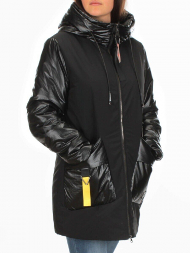 BM-926 BLACK Куртка демисезонная женская (100 гр. синтепон) размер 50/52