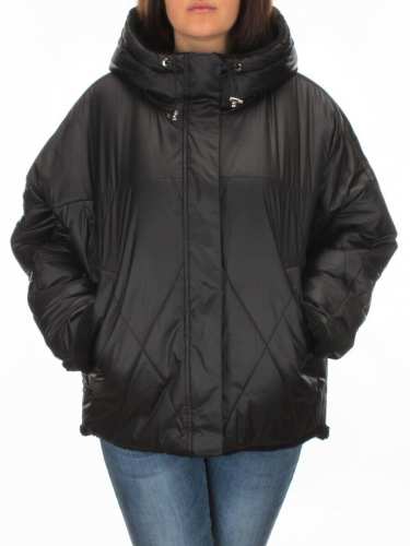 22309 BLACK Куртка зимняя двухсторонняя женская SNOW CLARITY размер S - 44 российский
