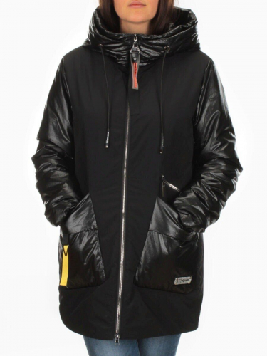 BM-926 BLACK Куртка демисезонная женская (100 гр. синтепон) размер 50/52