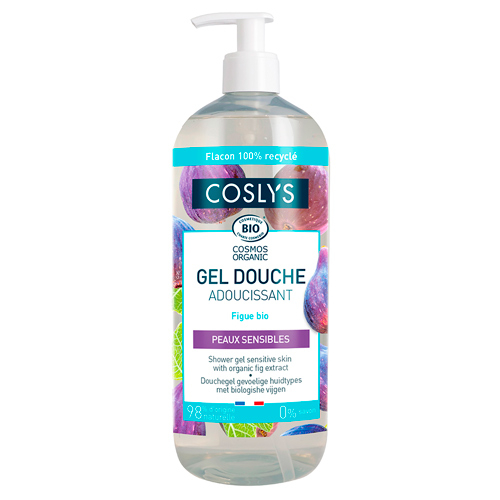 Гель для душа Органический Инжир, для чувствительной кожи. Coslys