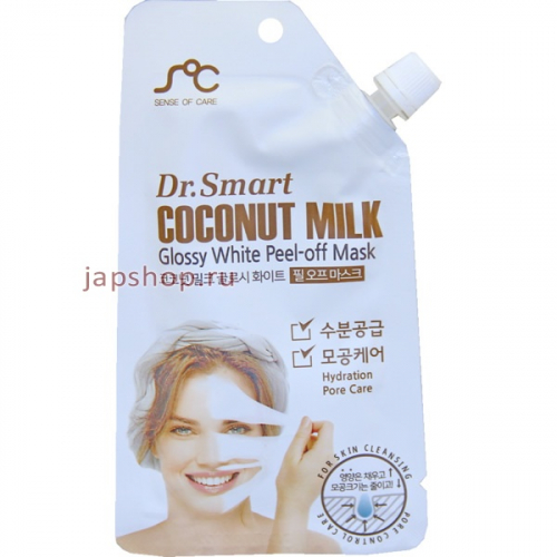 Dr.Smart Coconut Milk Pill Off Mask Маска-пленка с кокосовым молоком, 25 гр (8809520942768)