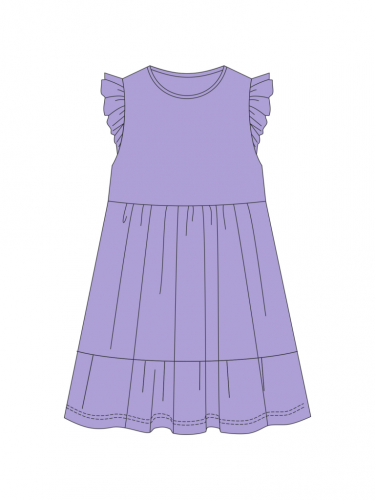 ПЛ-733/3 Платье Малибу-3 Фиолетовый