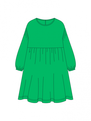 ПЛ-730/2 Платье Саманта-2 Зелёный