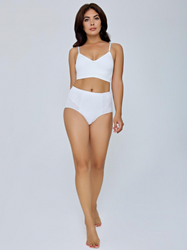 330478     DU1038 Трусы коррекция женские WHITE