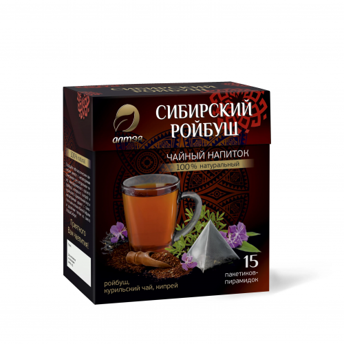 Чайный напиток «Сибирский Ройбуш» 15 пирамидок