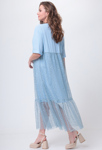 Платье Anastasia Mak 1016 голубой