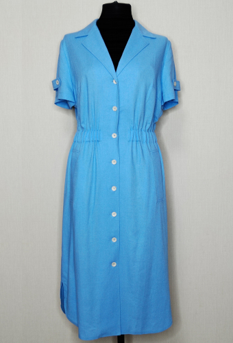 Платье Bazalini 4427 голубой