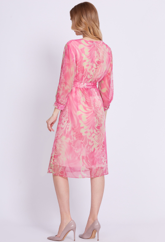 Платье Solei 4538 розовый