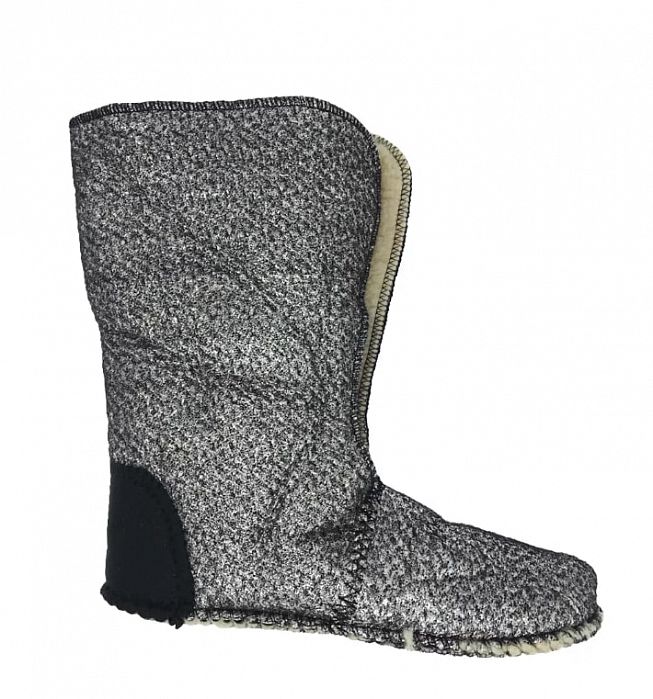 UM2374 черн Сапоги зима мужские (41-46)/12