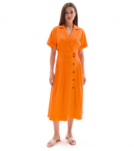 Платье женское ПА 142280wОранжевый