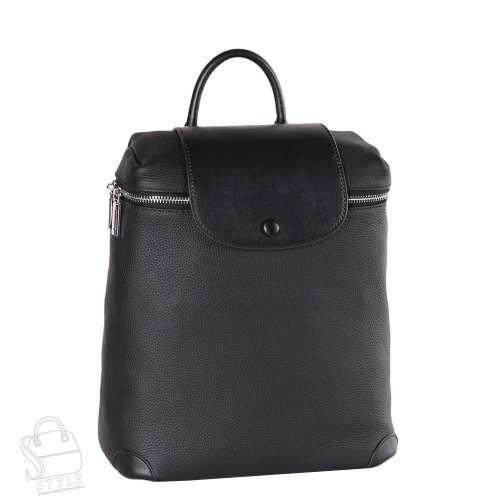 Рюкзак женский кожаный 7138VG black Vitelli Grassi