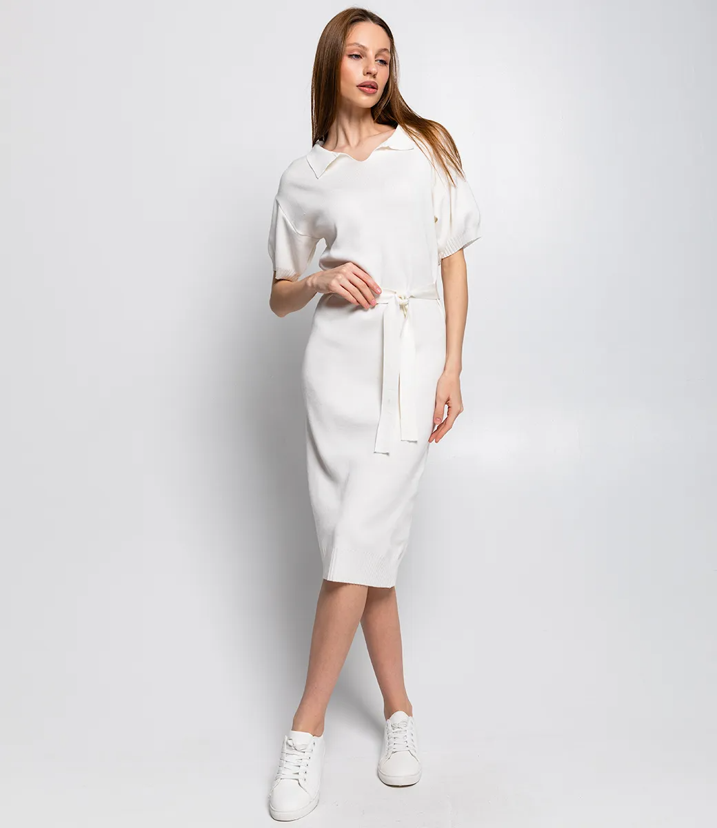 Платье #КТ82118, молочный