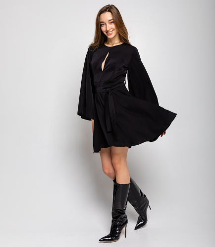 Ст.цена 1380руб.Платье #БШ2034, чёрный