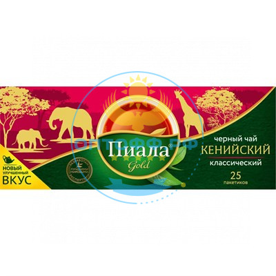 Чай Пиала Голд 25 пак. черный (кор 90)