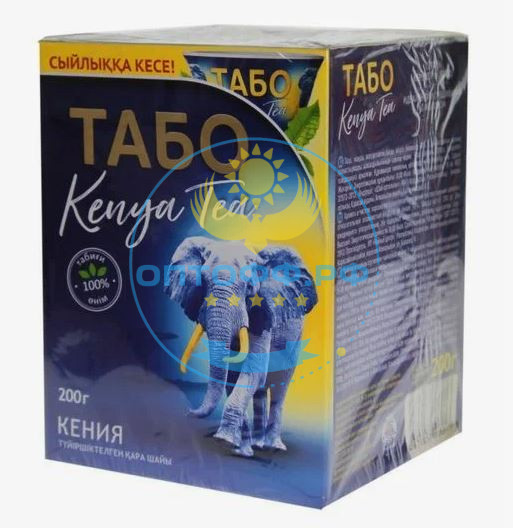 Чай ТАБО 200 гр. с ПИАЛОЙ. кен. (кор*30)