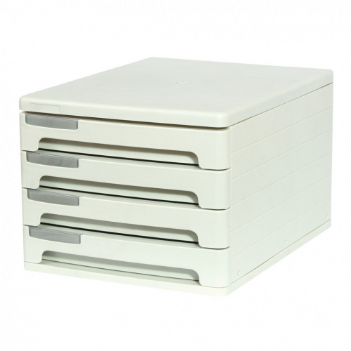 Файл-кабинет 4-секц Classic, серый