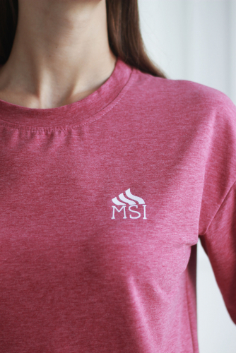 Коллекция MSI футболка Shortend (Шотенд-Укороченный) № 14 372 31 марсала