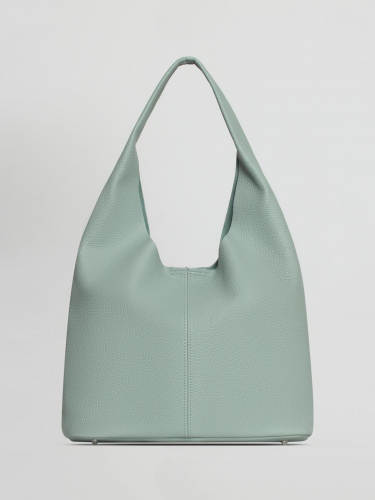 Сумка: Женская кожаная сумка Richet 3179LNM 355 Зеленый