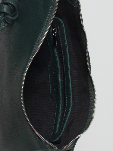Сумка: Женская кожаная сумка Richet 3193LN 353 Зеленый