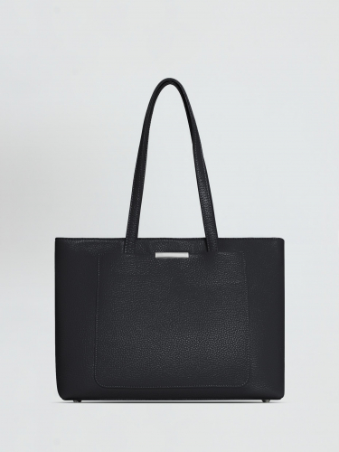 Сумка: Женская кожаная сумка Richet 3195LN 376 черный