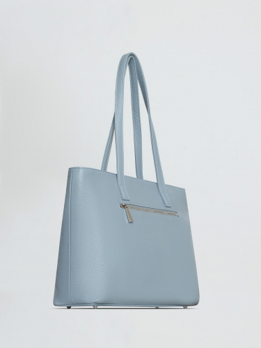 Сумка: Женская кожаная сумка Richet 3195LN 349 голубой