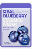Маска тканевая питательная с экстрактом голубики FARMSTAY Real Blueberry Essence Mask