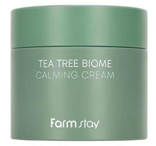 Крем для лица успокаивающий с экстрактом чайного дерева FARMSTAY Tea Tree Biome Calming Cream