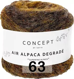 Пряжа Concept Air Alpaca Degrade