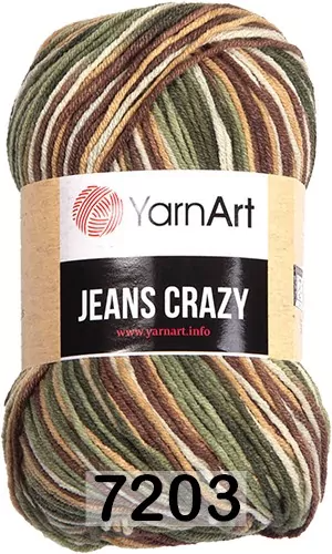 Пряжа YarnArt Jeans Crazy