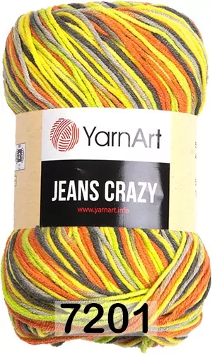 Пряжа YarnArt Jeans Crazy