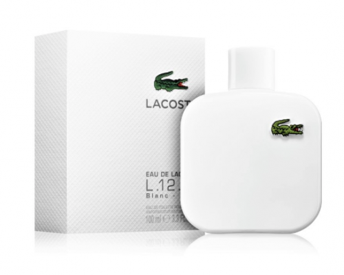 Копия парфюма Lacoste L.12.12 Blanc Eau De Parfum (новый дизайн коробки)