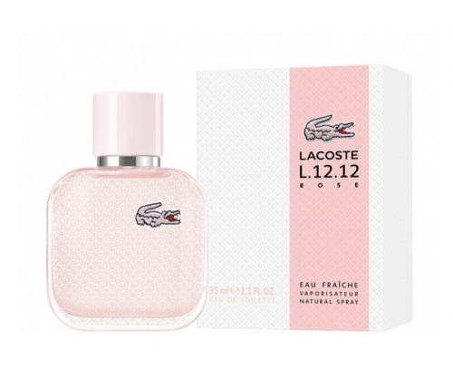 Копия парфюма Lacoste L.12.12 Rose Eau De Parfum (новый дизайн коробки)