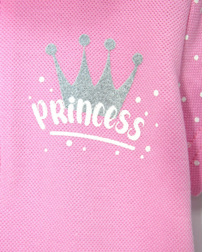 Платье 2141-192 Princess корона розовый