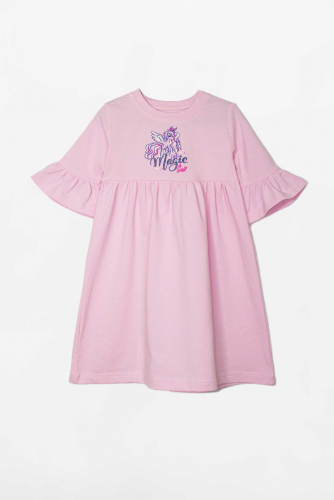 Платье 2111-189 кулирное полотно с лайкрой Magik Розовый